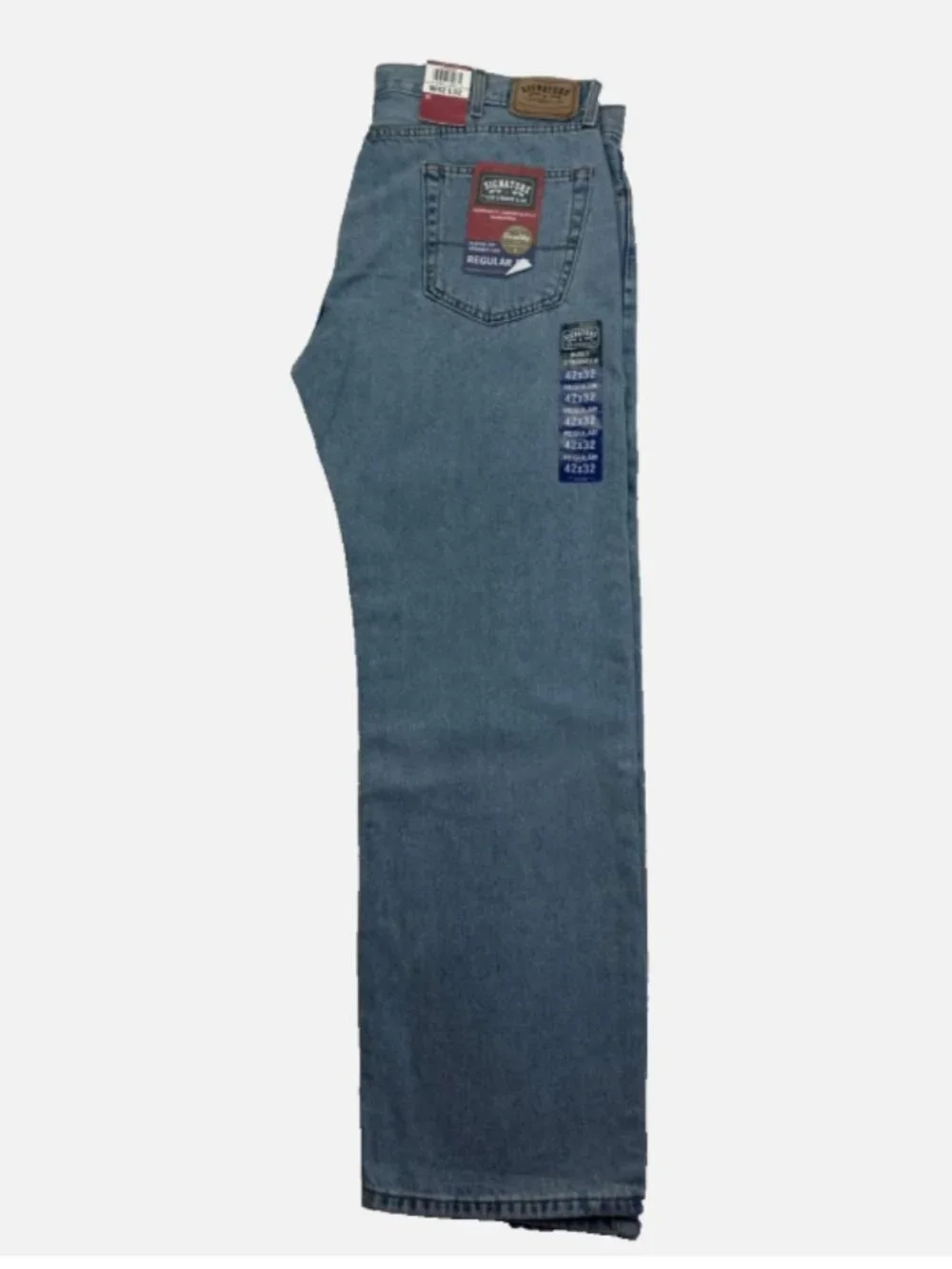 Levi's Signature W42 L32 Premium Comfort Regular Straight Men's Jeans Blue